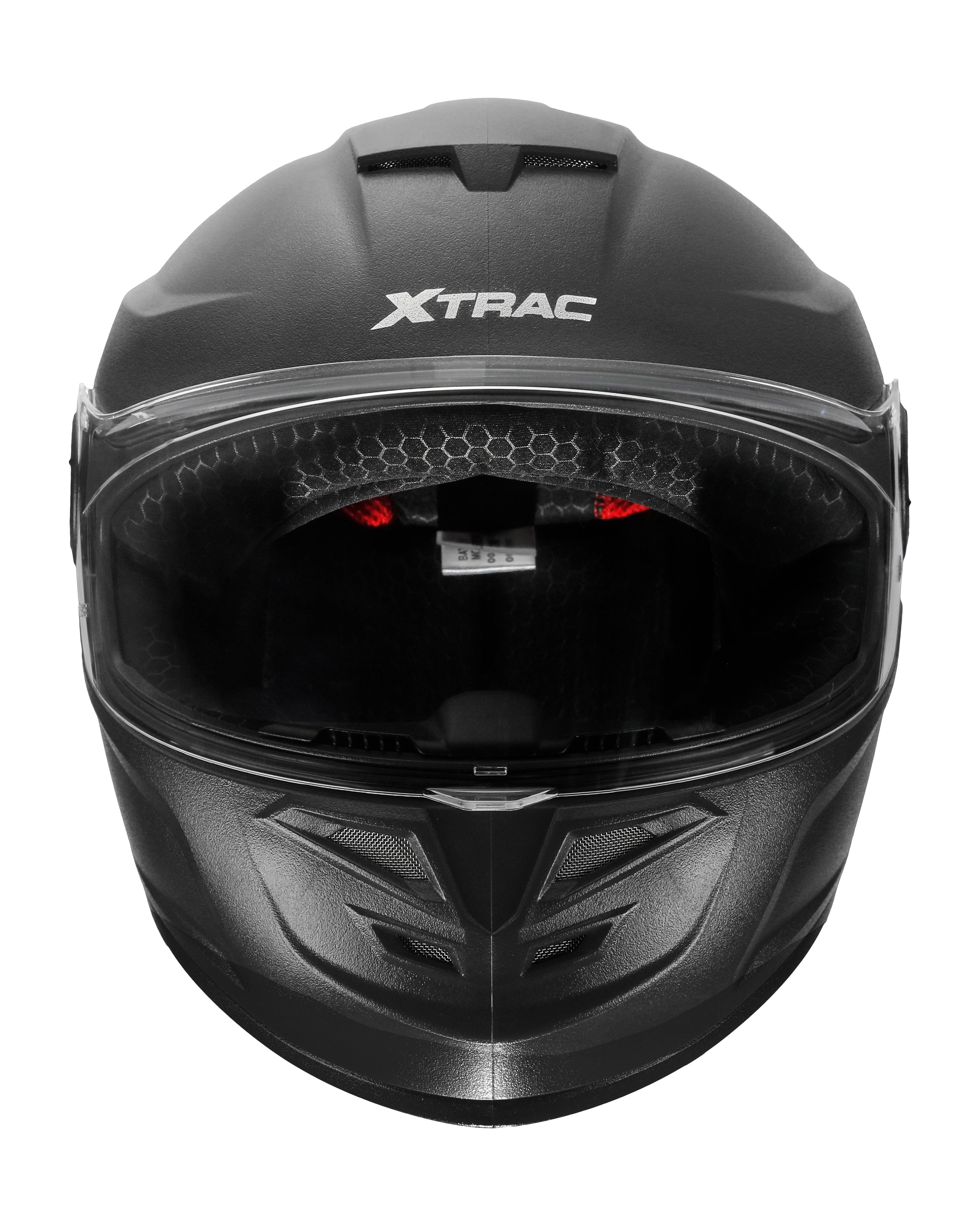 Xtrac ARC ISI Certified Full Face Bike Helmet for Men & Women – High-Impact ABS with Clear Visor